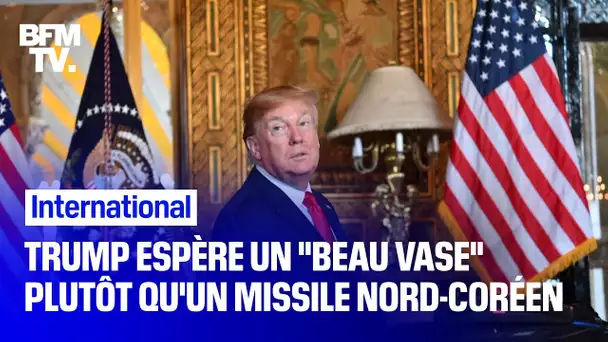 Noël: Trump espère un 'beau vase' plutôt qu’un missile nord-coréen