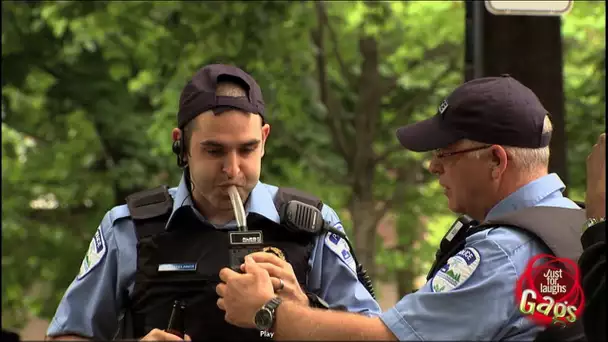 Juste pour rire - Policier saoûl