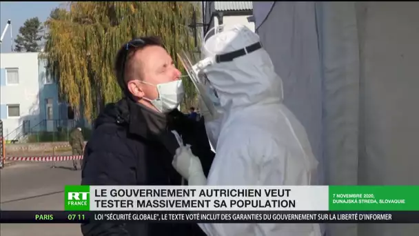 Le gouvernement autrichien veut tester massivement sa population