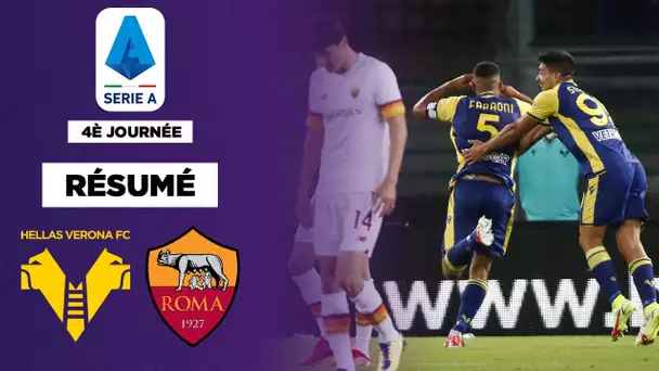 Résumé : Des tops buts et un premier revers pour la Roma de Mourinho