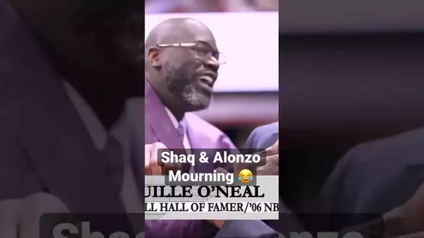 Shaq & Alonzo Mourning Share Hilarious Moment In Miami! 🤣| #Shorts