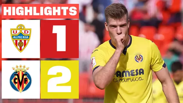 UD ALMERÍA 1 - 2 VILLARREAL CF | RESUMEN LALIGA EA SPORTS