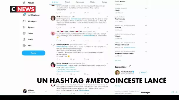 Un hashtag #metooinceste lancé