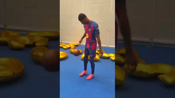 😍 Marcus Rashford s'éclate au Barça ! 💙❤️ #shorts