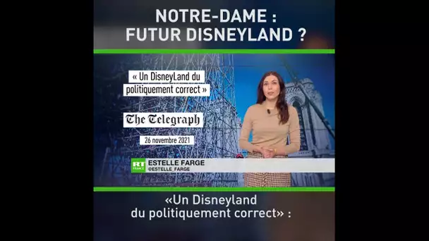 Rénovation de Notre-Dame : «Un Disneyland du politiquement correct» ?
