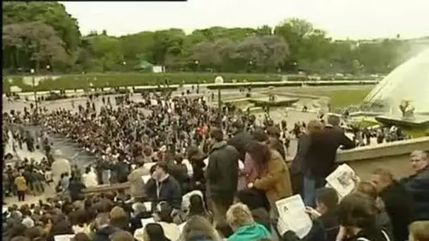 [Manifestation anti-FN " Vive la France" au Trocadéro]