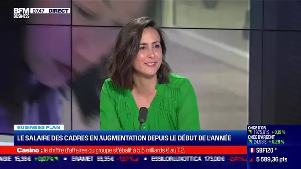 Aude Boudaud (Robert Walters): Le salaire des cadres en augmentation depuis le début de l'année