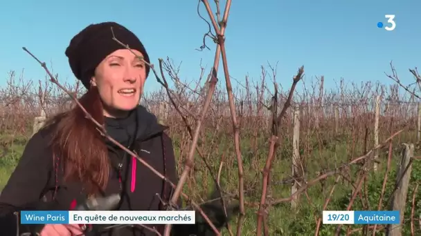 Portrait Amelie Osmond à Wine Paris