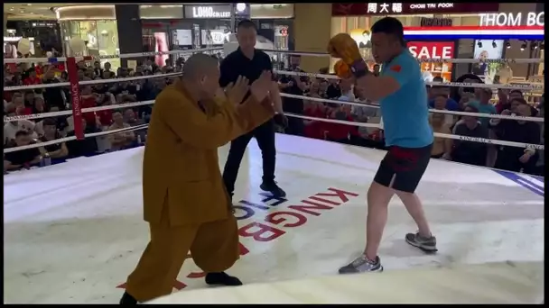 Voici ce qui se passe quand des Moines Shaolin se mettent au ring contre des Combattants PRO !