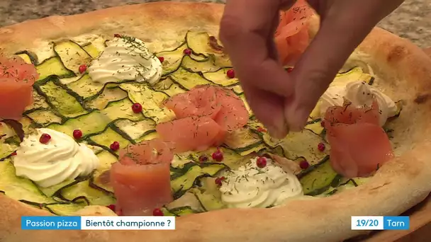 Qualifiée pour le championnat de France de pizzas