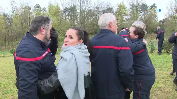 Hommage aux 5 pompiers de Loriol 20 ans après l'accident