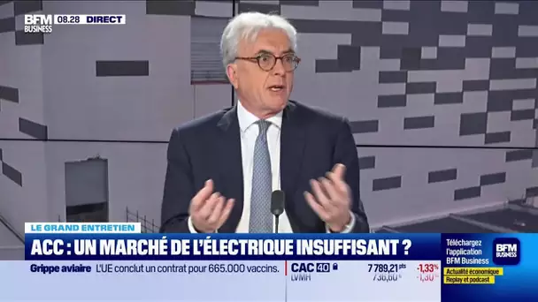 Yann Vincent (ACC) : ACC suspend la construction de deux usines
