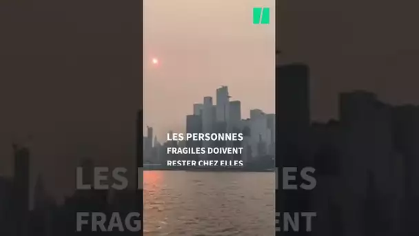 Les images de New York enfumée par les gigantesques incendies canadiens