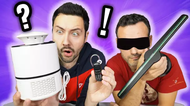 Devine ces Objets WTF ! (les yeux bandés feat @FabienOlicard )