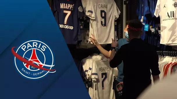 Les boutiques Paris Saint-Germain vous accueillent de nouveau !