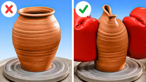 Les trucs et astuces de la poterie d'argile et les bonnes idées pour créer des produits en céramique