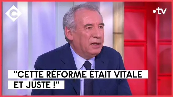 Réforme des retraites adoptée : à quel prix ? - François Bayrou - C à Vous - 20/03/2023