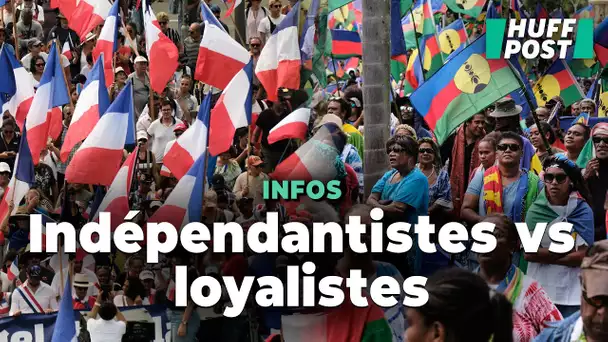 En Nouvelle-Calédonie, indépendantistes et loyalistes manifestent face à face à Nouméa