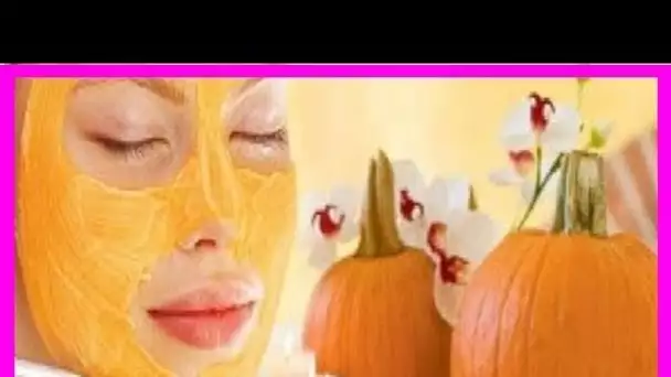 COMMENT FAIRE ET APPLIQUER UN MASQUE SUR LE VISAGE DE CITROUILLE