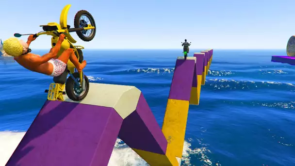 HARD PARKOUR MOTO ZIG ZAG !