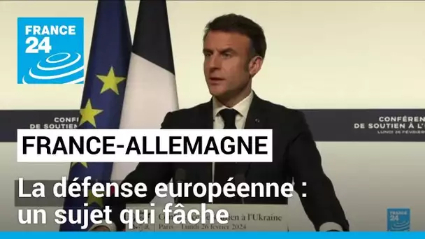 Visite d'État d'E. Macron en Allemagne : la défense, un sujet qui fâche • FRANCE 24