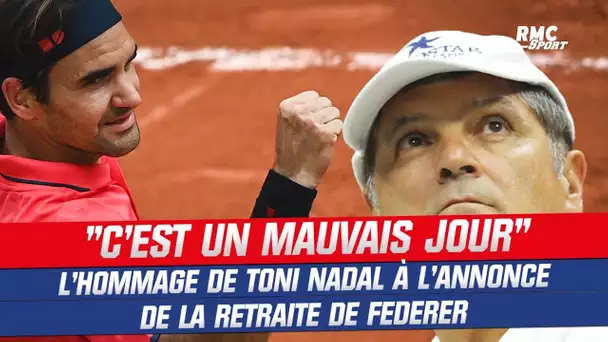 Retraite de Federer : "Rafael Nadal n'aurait pas été aussi fort sans lui", l’hommage de Toni Nadal