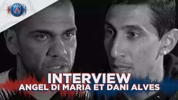 INTERVIEW DI MARIA ET DANI ALVES : MANCHESTER UNITED vs PARIS SAINT-GERMAIN (FR)