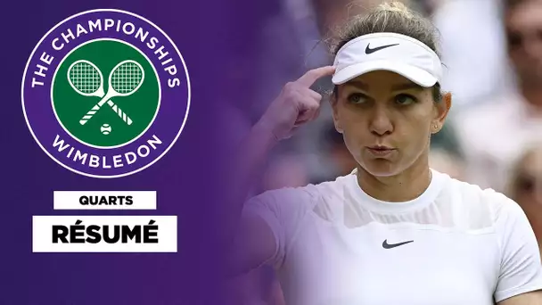 🎾 Résumé - Wimbledon : Simona Halep – Amanda Anisimova : Direction les demi-finales !