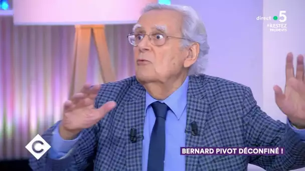 Bernard Pivot analyse les mots liés au coronavirus - C à Vous - 15/05/2020