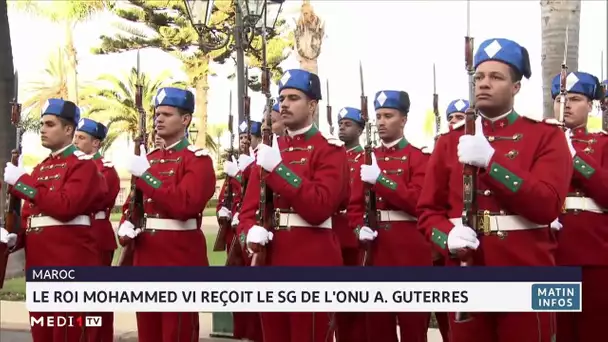 Le Roi Mohammed VI reçoit le SG de l´ONU António Guterres