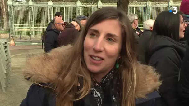 Toulouse : 75 ans après la libération d'Auschwitz, une cérémonie au Mémorial de la Shoah