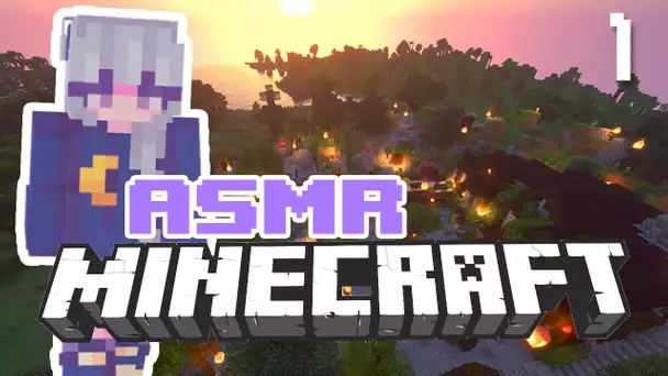 ASMR minecraft | Un nouveau monde 🌍🔥 L'aventure du dragon ~ GAMING asmr