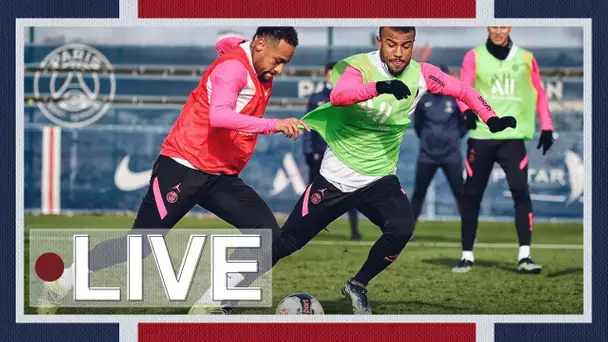 ⚽️ L'entraînement veille de Marseille - Paris Saint-Germain  🔴🔵