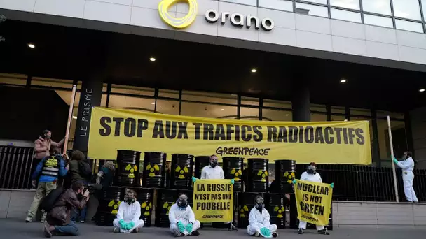 Nucléaire : Greenpeace dénonce les exports d’uranium de retraitement en Russie
