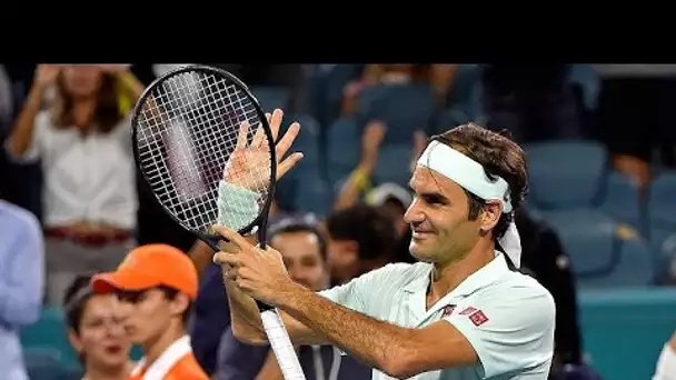 Federer se hisse en demi-finale à Miami