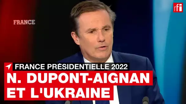 Nicolas Dupont-Aignan : « Je suis différent de Marine Le Pen, d’Éric Zemmour aussi » • RFI