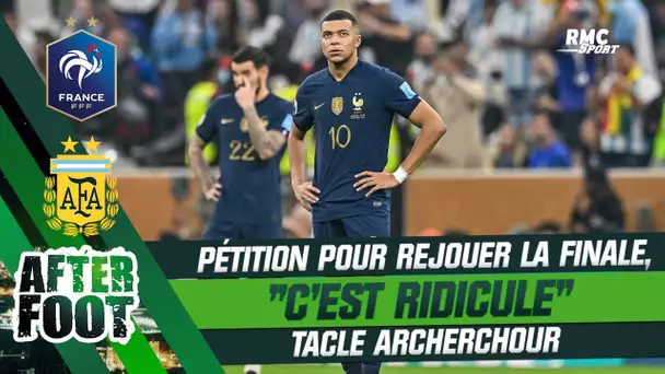 France-Argentine : Pétition pour rejouer la finale, "c'est ridicule" selon Archerchour