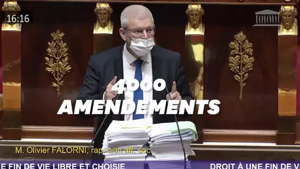 Le geste fort de ce député pour dénoncer l'obstruction contre sa loi sur la fin de vie