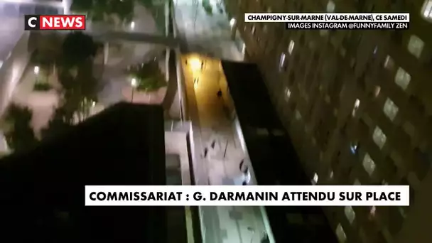 L'attaque du commissariat de Champigny-sur-Marne par une quarantaine de personnes