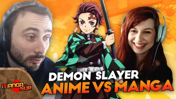 Demon Slayer : le manga vs l'anime 🔥 | Manga Sûr à la maison