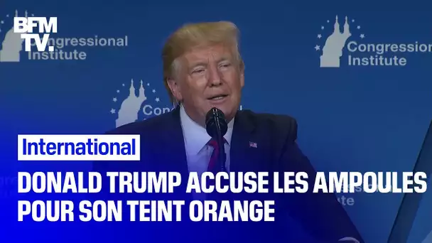 Donald Trump accuse les ampoules basse consommation de lui donner le teint orange
