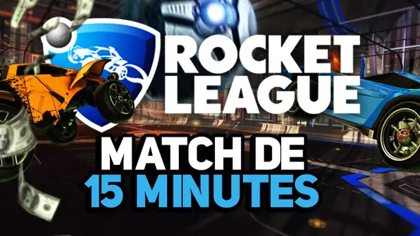 Rocket League : MATCH DE 15 MINUTES