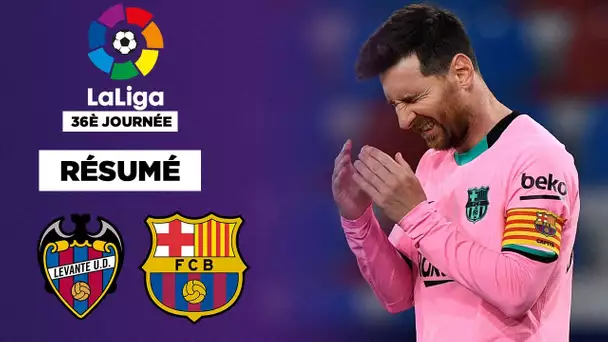 Résumé : Malgré Dembélé et Messi, le Barça perd très gros contre Levante !