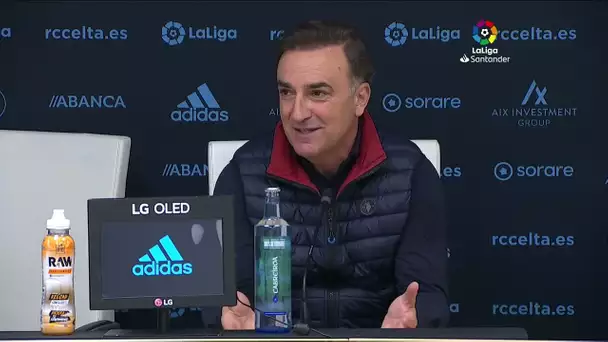 Rueda de prensa RC Celta vs Sevilla FC