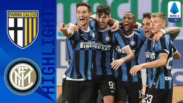 Parma 1-2 Inter | De Vrij-Bastoni, nerazzurri la ribaltano negli ultimi 8'| Serie A TIM