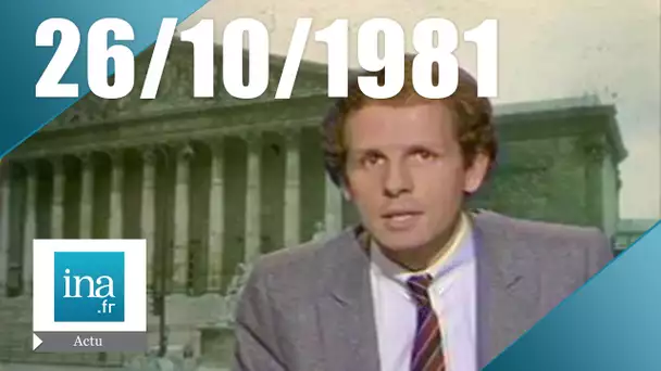 20h Antenne 2 du 26 octobre 1981 - Les nationalisations | Archive INA