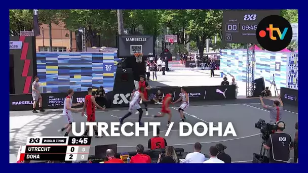 Basket 3XFestival : match Utrecht - Doha