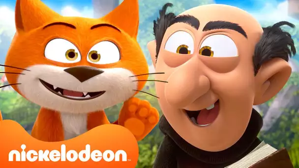 Les Schtroumpfs | Gargamel en "papa chat" pendant 30 minutes d'affilée 🐱 | Nickelodeon France