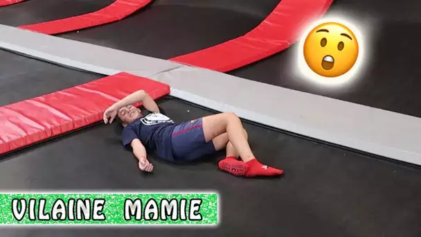 TRAMPOLINE PARK avec une Vilaine Mamie !  / Family vlog