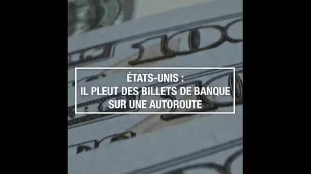 États-Unis : il pleut des billets de banque sur une autoroute